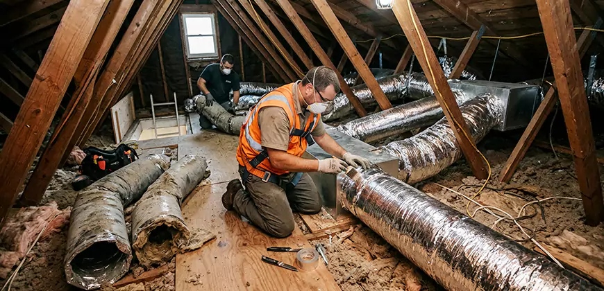 AC Duct Replacement in Bridgeport