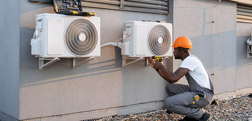 Split-System Outdoor Unit Cleaning in Bridgeport