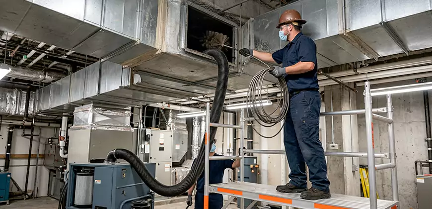 Commercial AC Duct Cleaning in Bridgeport