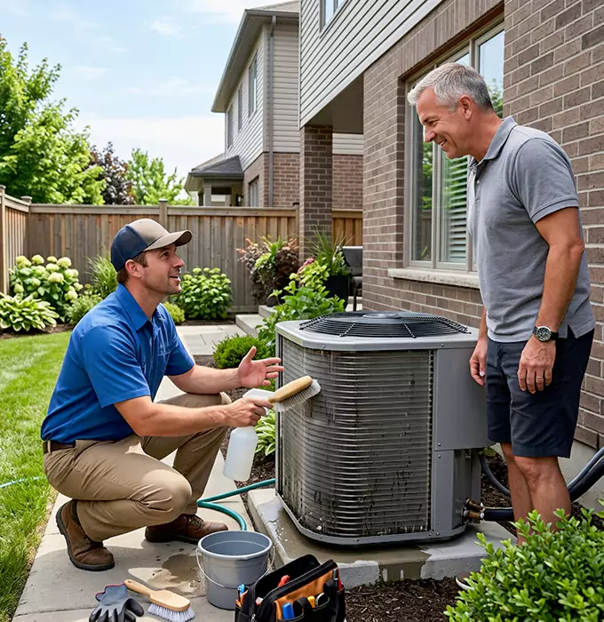 Why Bridgeport, CT Homeowners Choose Bridgeport HVAC Contractor for Outdoor AC Cleaning?
